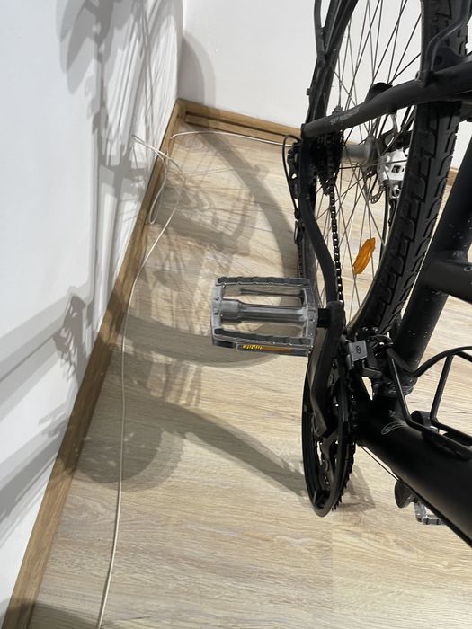 Bicicleta Trekking Bike Manufaktur Black Cross Marime S