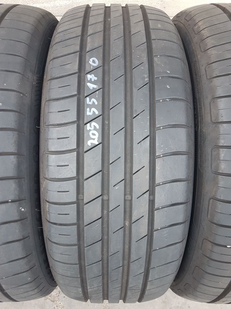 Летни гуми 4 броя GOODYEAR Eficient Grip 205 55 R17 дот 0917