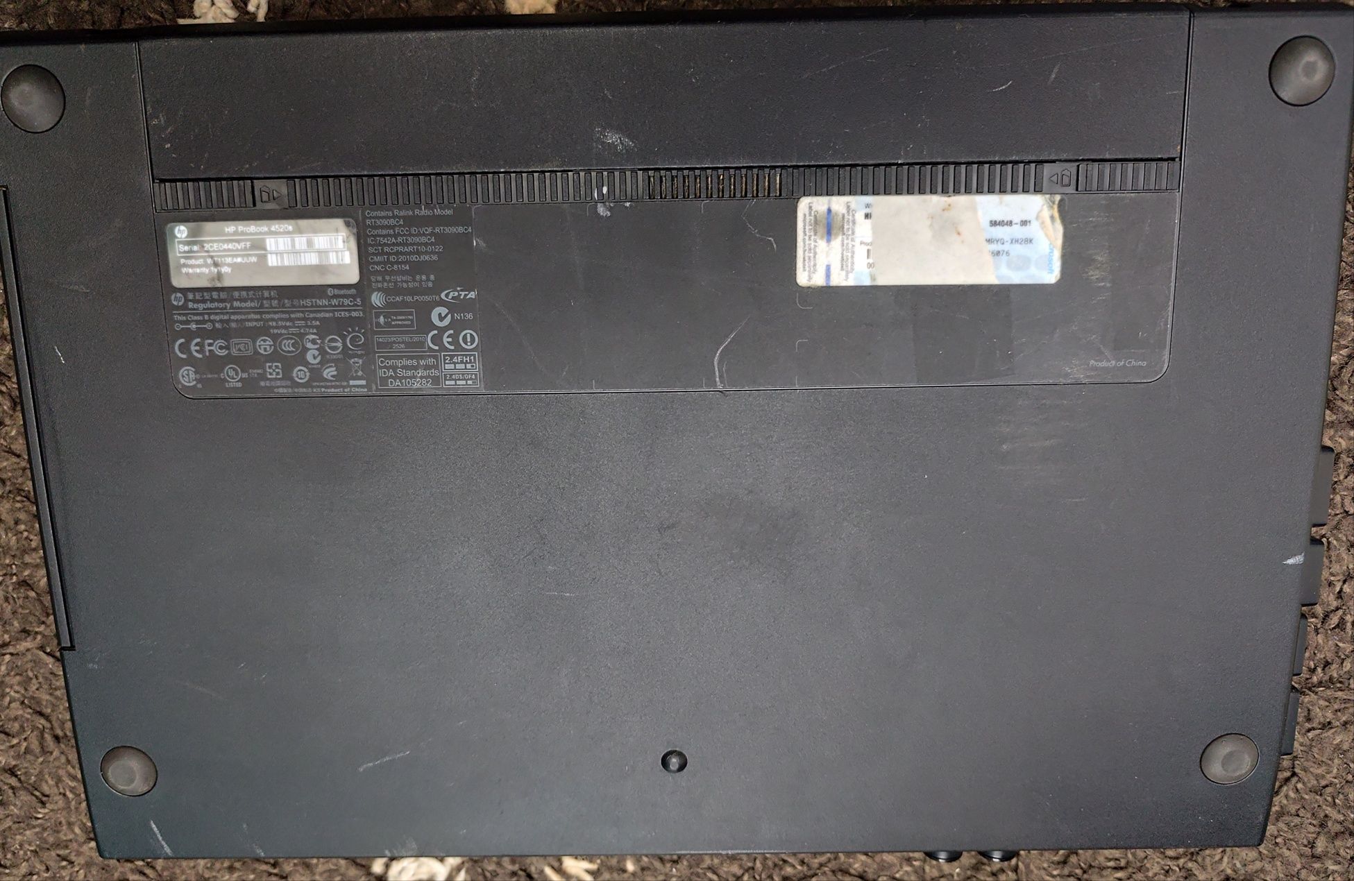Dezmembrez laptop HP Probook 4520s