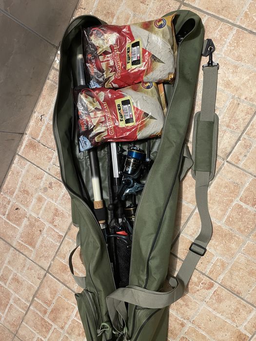 Set complet pescuit feeder – gata de folosit