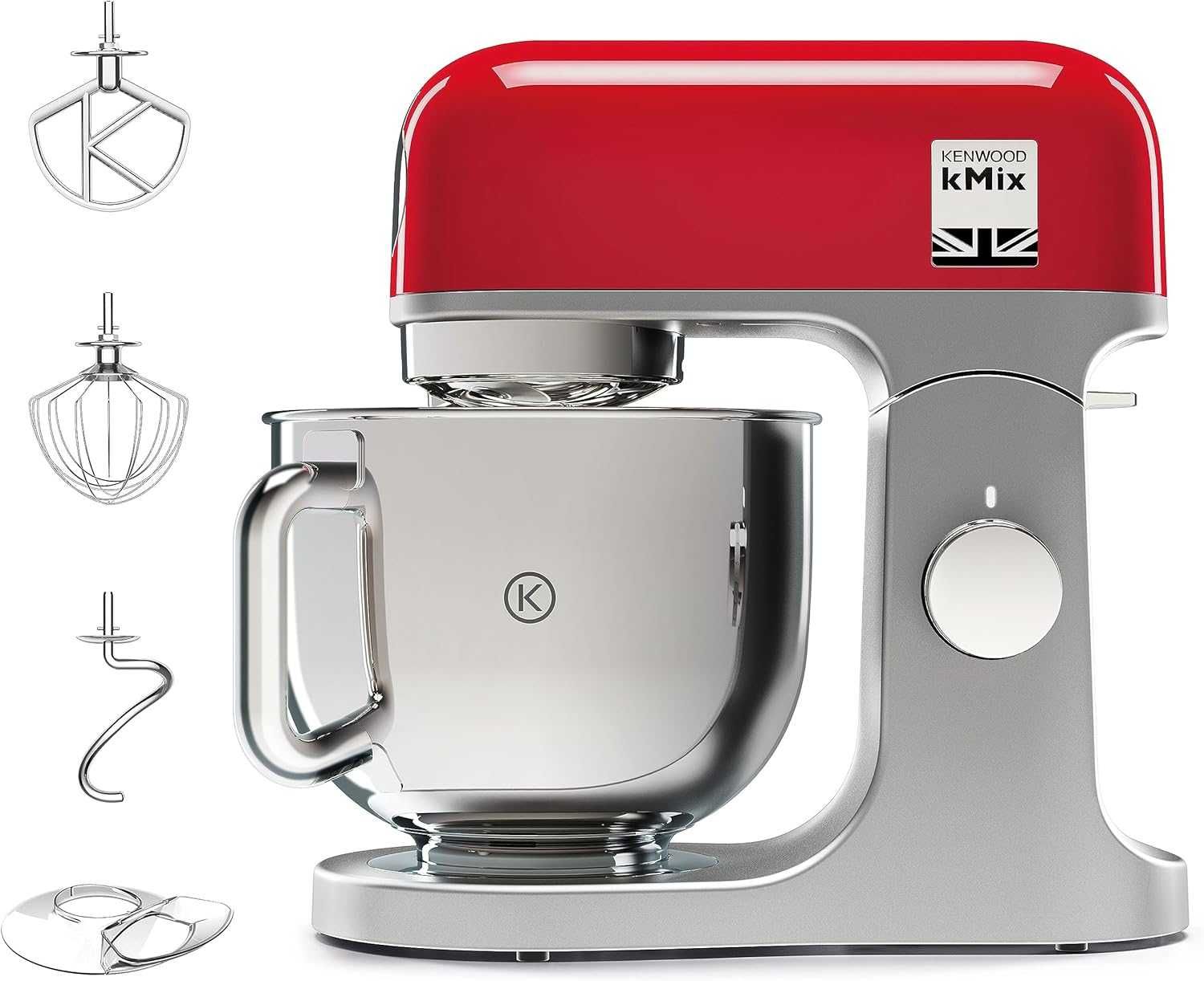 Кухненски робот Kenwood KMX750RD, 5L, 1000W, Червен