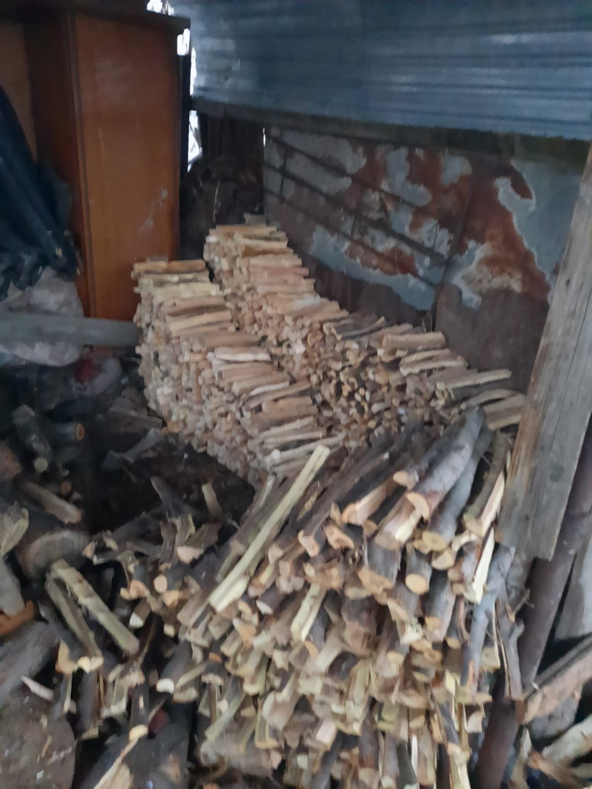 Дрова в мешках сухие