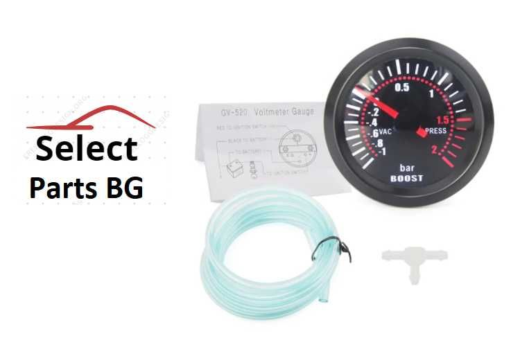 Boost meter boostmeter буст метър буустметър 0-2 бара 52мм механичен