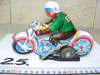 Motocicletă, jucărie tablă, chinezească (cod 25)