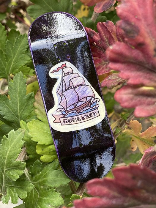 Placa de fingerboard handmade