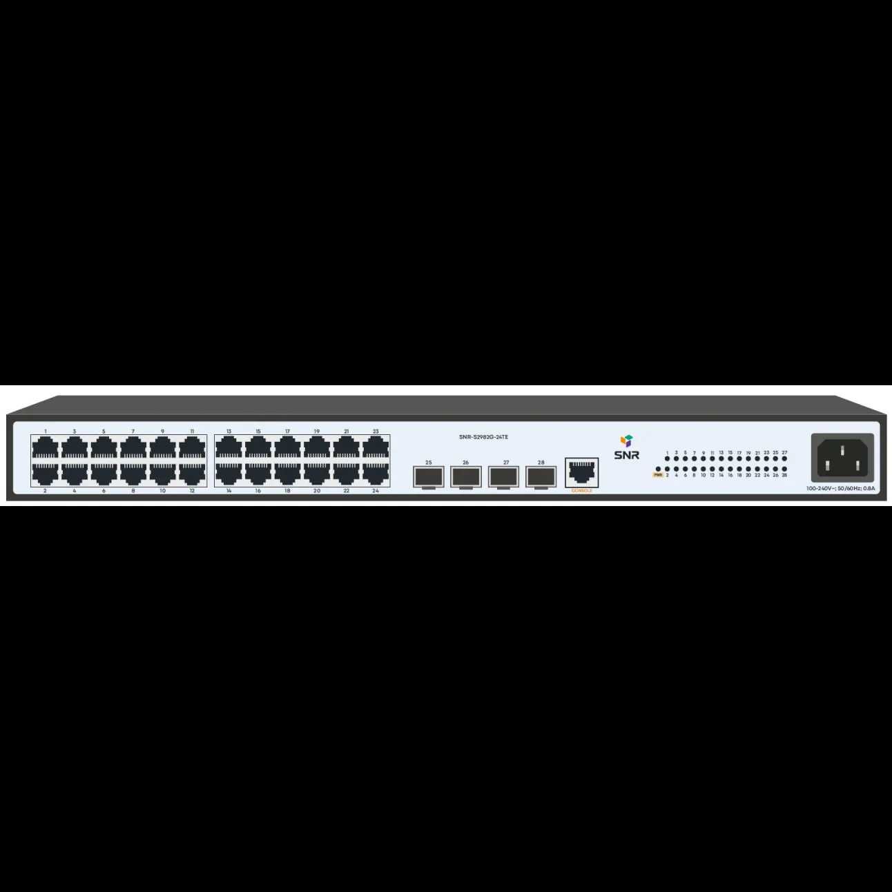 Управляемый коммутатор уровня 2 SNR-S2982G-24TE
