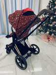 Cybex E-Priam 4 Rose Gold Rockstar