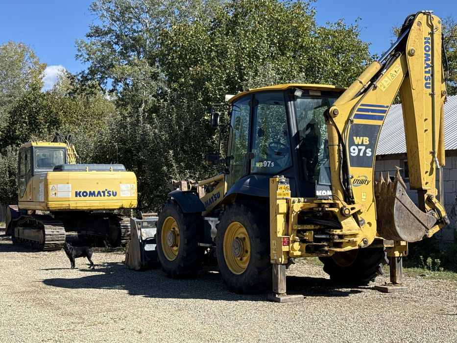 Utilaje de inchiriat-ofer servicii miniexcavator,buldoexcavator