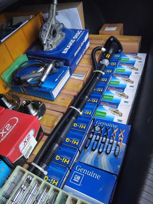 Plăcuțe frână, arcuri, filtru ulei, Cielo, Espero, Nubira, Leganza.