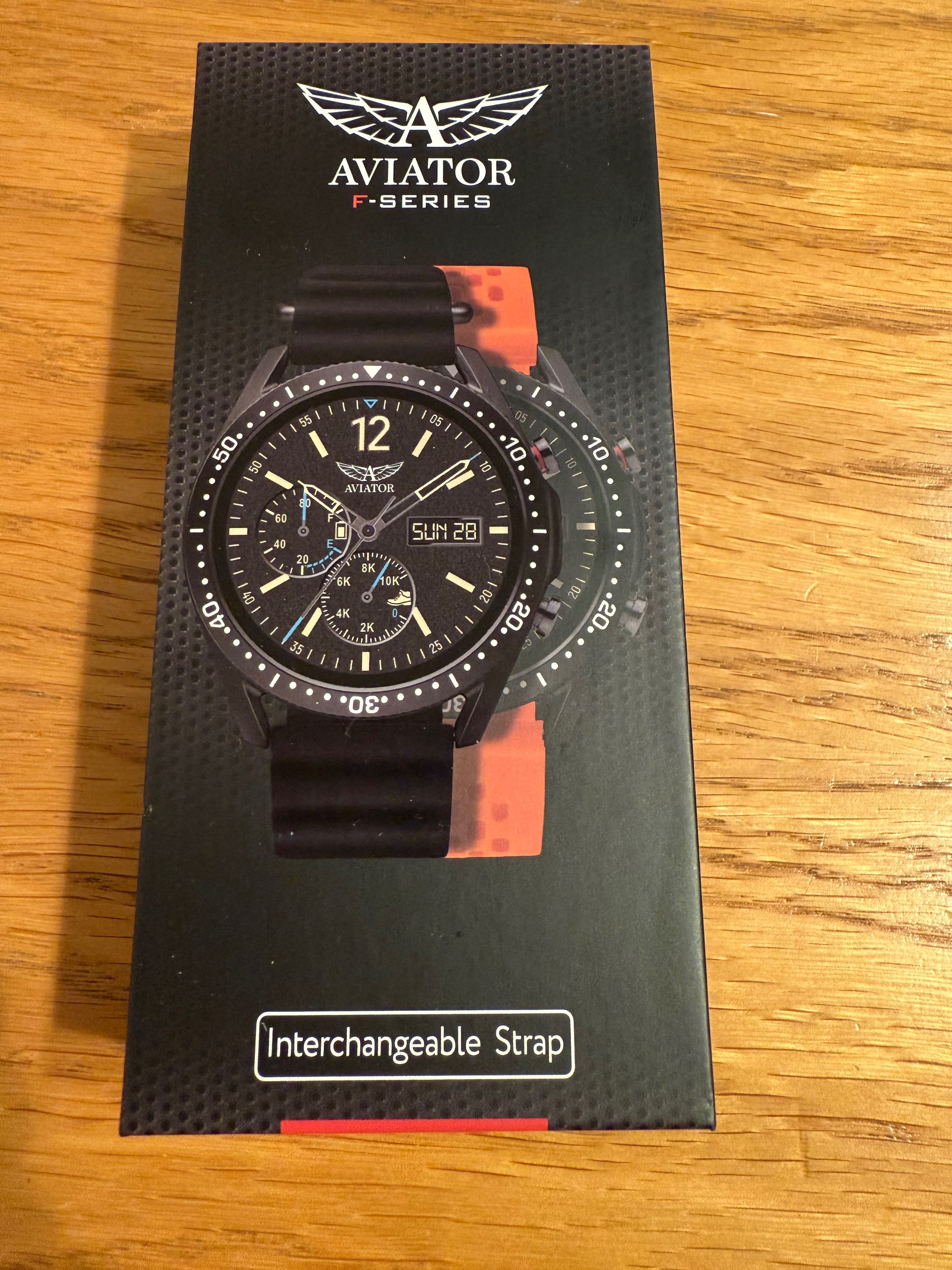 Смарт часовник AVIATOR f-series