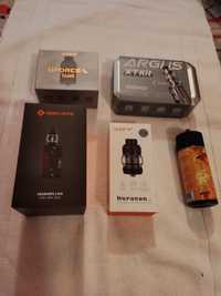 Argus XT kit, Huracan tank, Geekvape L 200, Uforce-tank