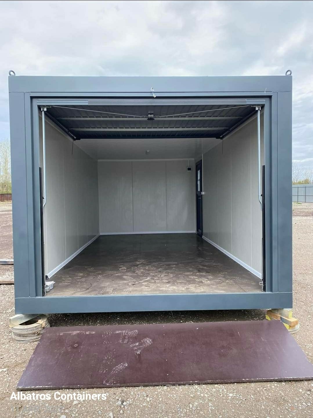 Container vitrină containere garaje locuit