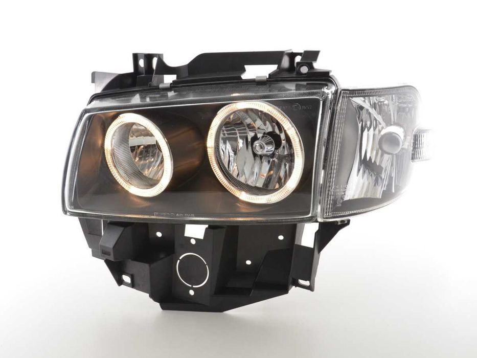 Фарове FK Automotive GmbH черни лупа Аngel eyes  VW Transporter VW T4