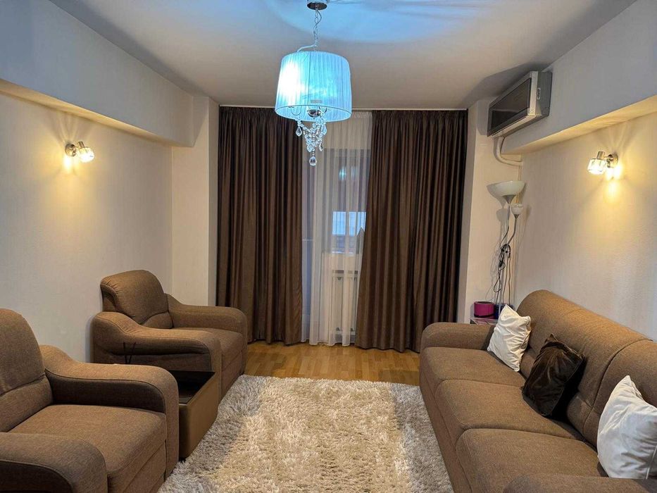 PROPRIETAR - Apart. 3 cam, complet utilat si mobilat, zona Apusului