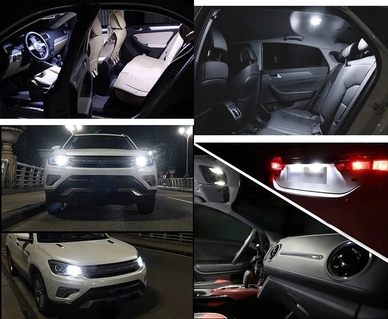 комплект диодни led крушки за интериор, осветление номер ...