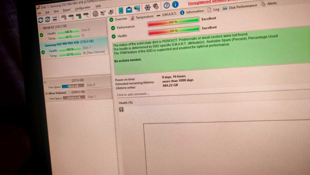 НОВО ! (SSD) Samsung 990 PRO 4TB, PCIe Gen 4.0 x4, NVMe, M.2