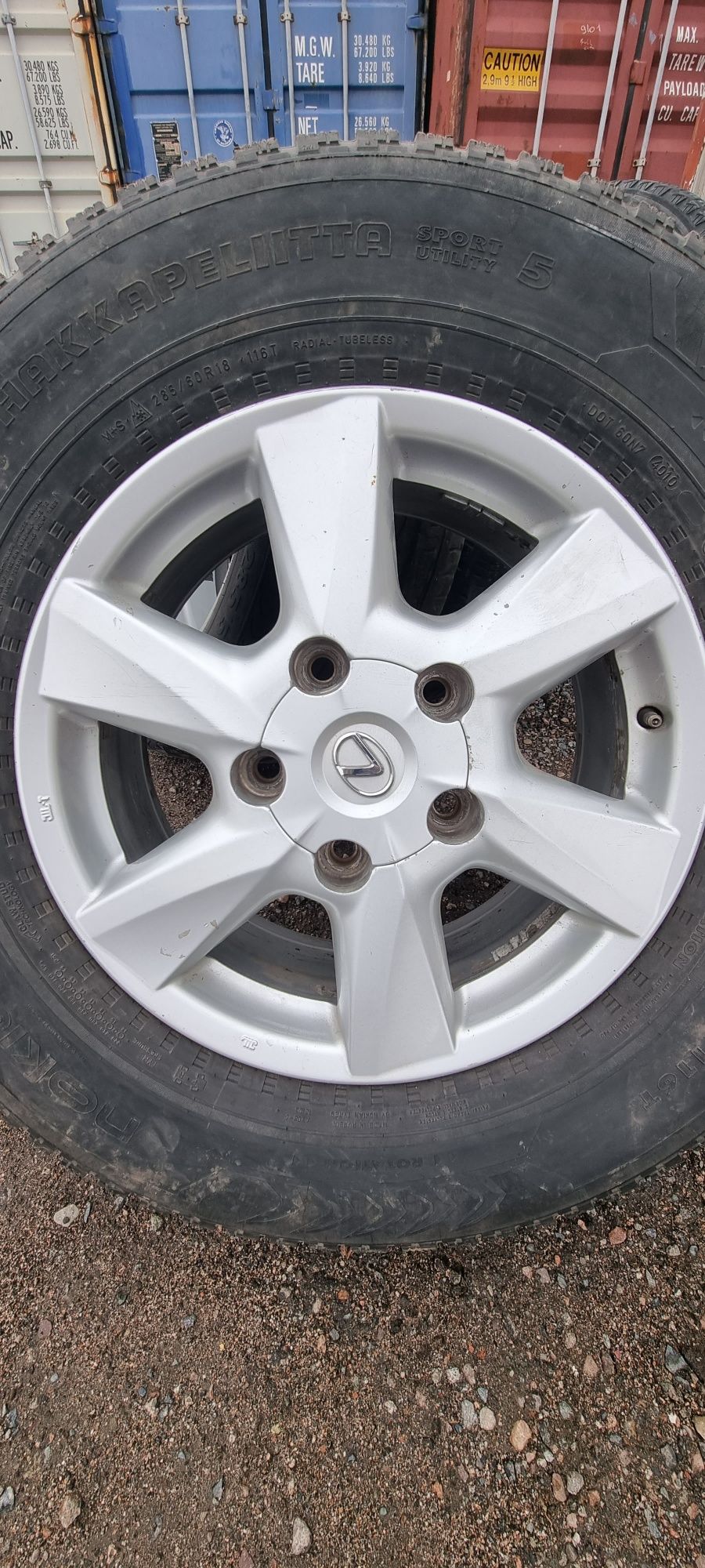 Диски оригинал Toyota R18X8J, PCD 5х150.