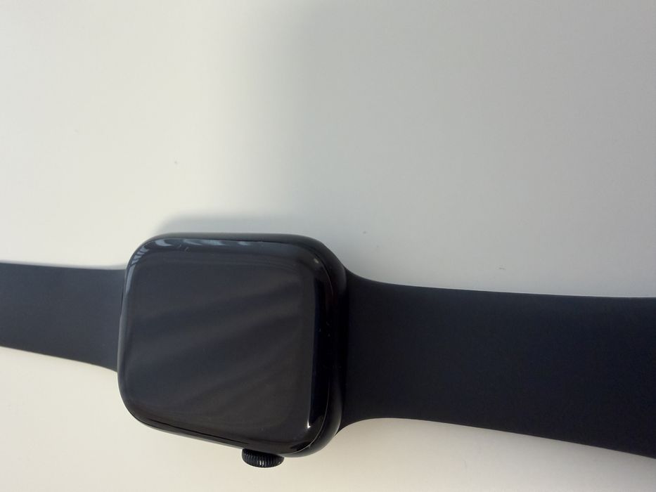 Apple watch 8 iwatch series 8 45 mm midnight aluminium case negru