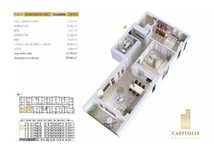 Apartament cu 3 camere, etaj 4, Capitolis Residence