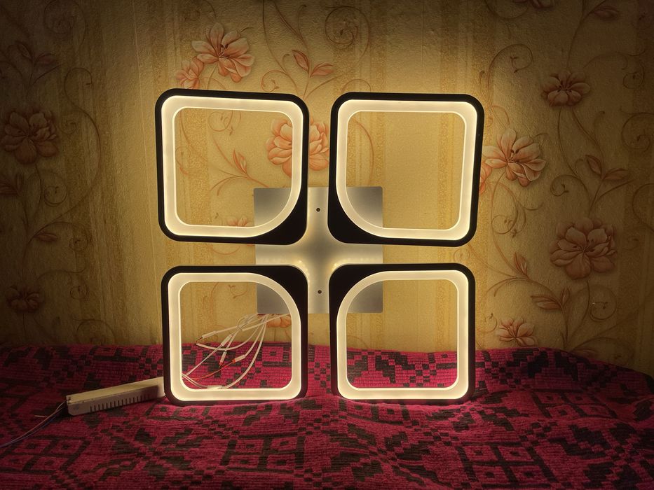 Led лампа светильник потолочный люстра