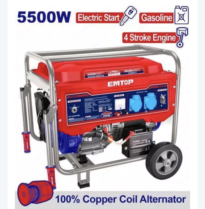 Бензиновый генератор 5500W Generator