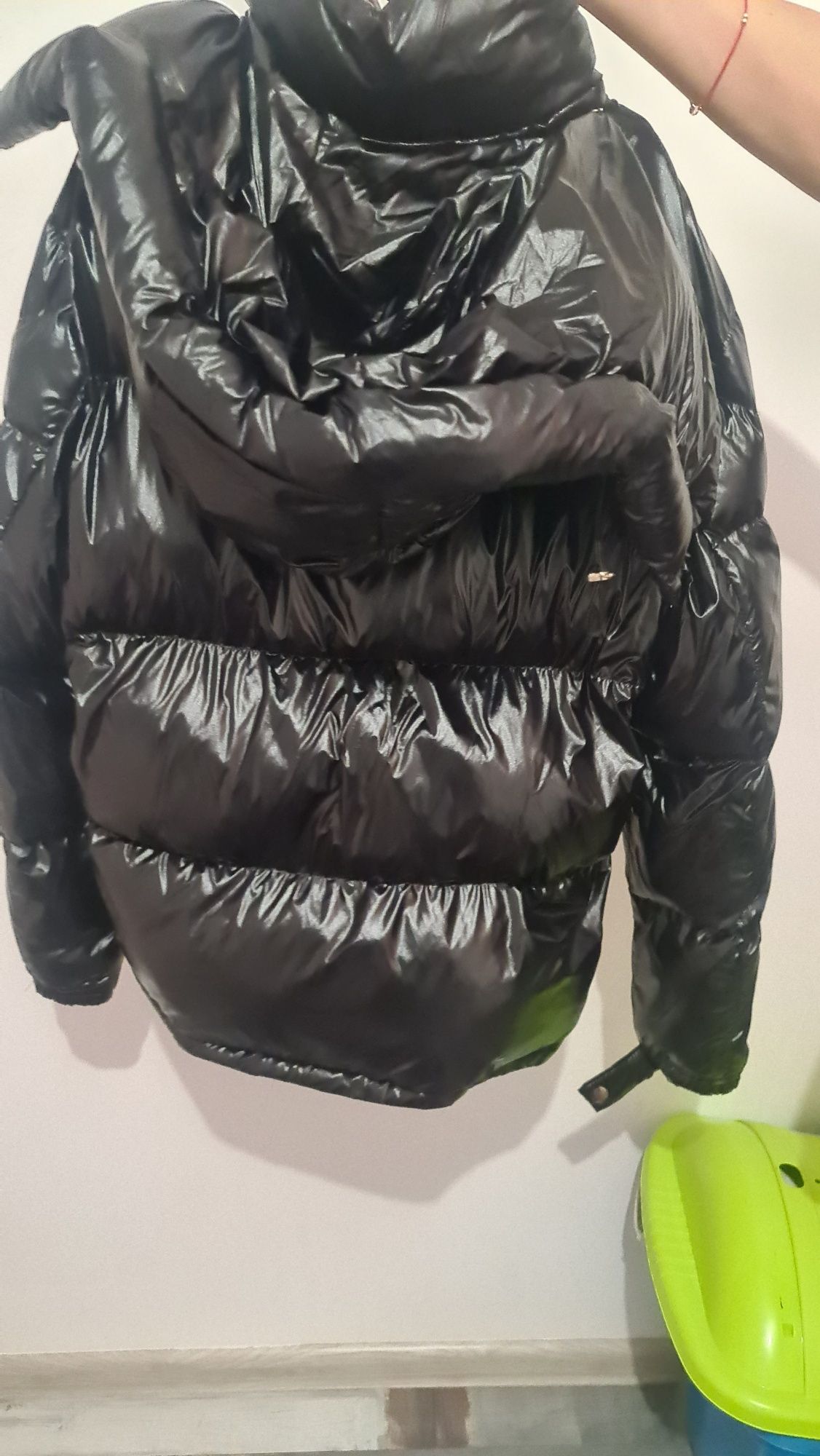 Moncler puffer jacket black