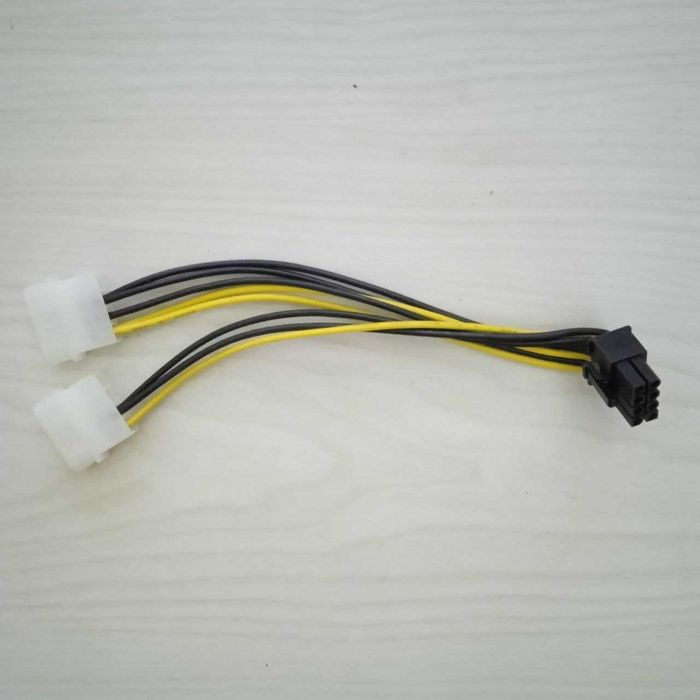 Переходник для видеокарты 6 pin to 8pin, molex to 8 pin, sata to 8 pin