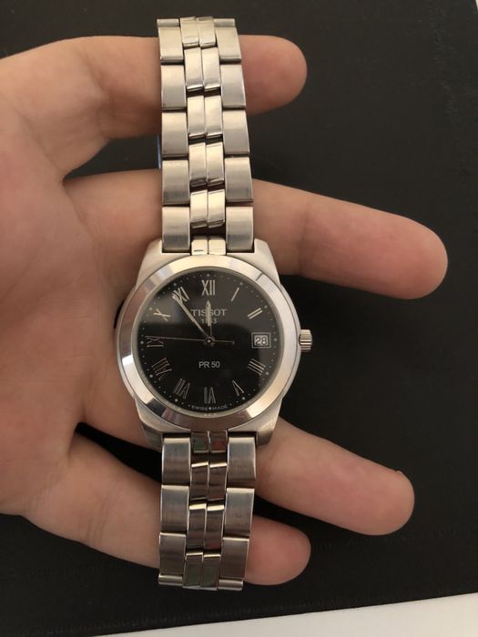 Tissot PR50, cadran negru