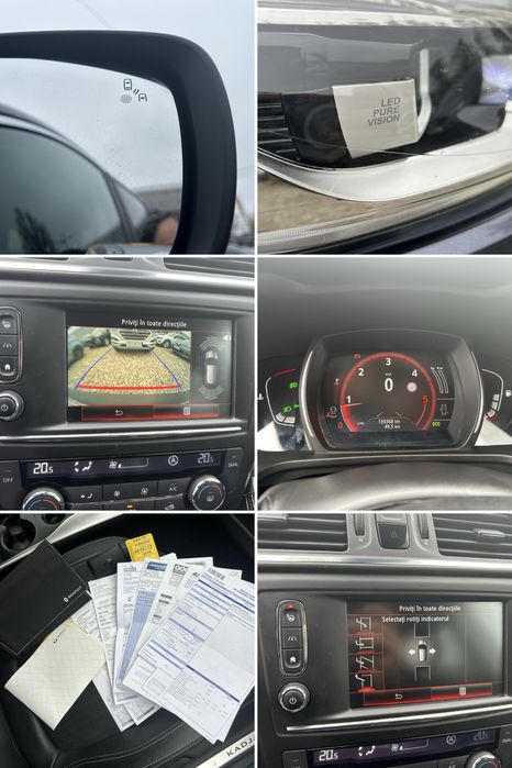 Renault Kadjar 2017, 1.6dci faruri Led, camera spate, rate, garantie!!