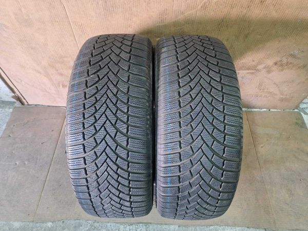 2 Bridgestone R18 225/55
зимни гуми 
DOT2323