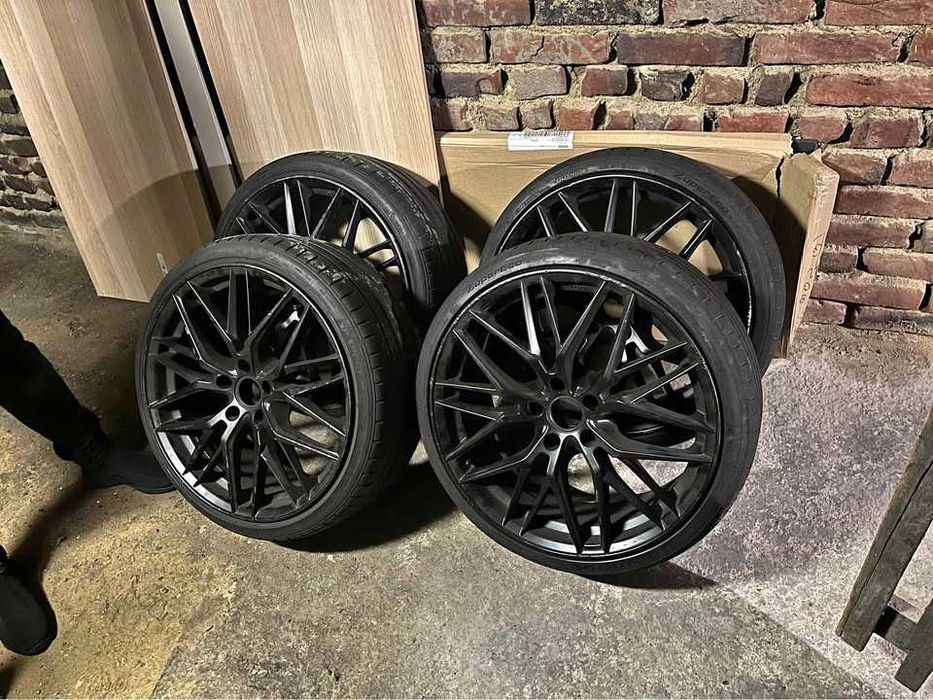 Джанти 19” 5x112 с гуми 225/35/19 DOT 24 – отлично състояние