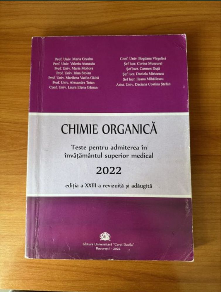 Carte grile chimie UMFCD