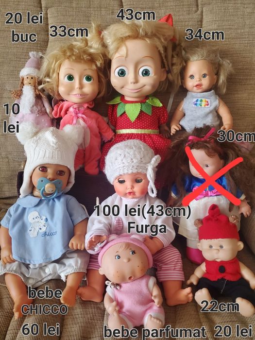Păpuși(bebeluși) interactive