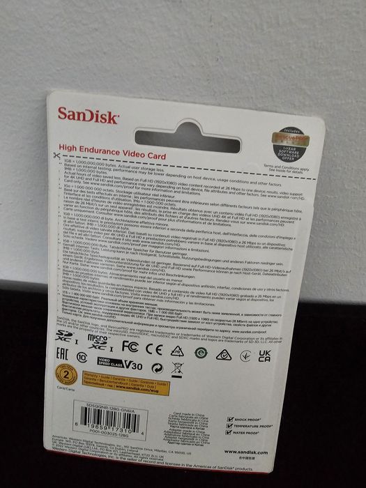 Card de memorie Sandisk 128GB SD micro (SDXC Class 10 UHS-I U3) High E