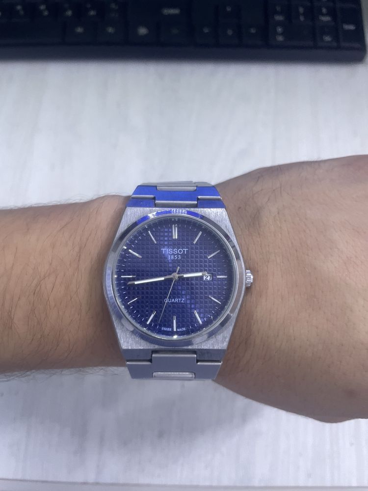 Tissot PRX 1853 blue automatic limited edition