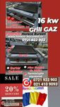 GRATAR inox Gaz 1/2D-1/2 S/ FABRICA Gratare Gaz / Gratar Gaz Striat /
