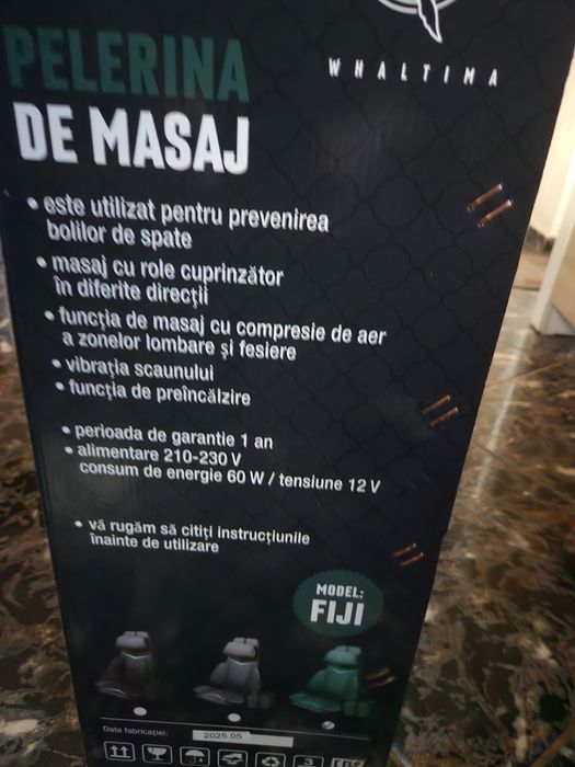 Pelerina de masaj model FIJI