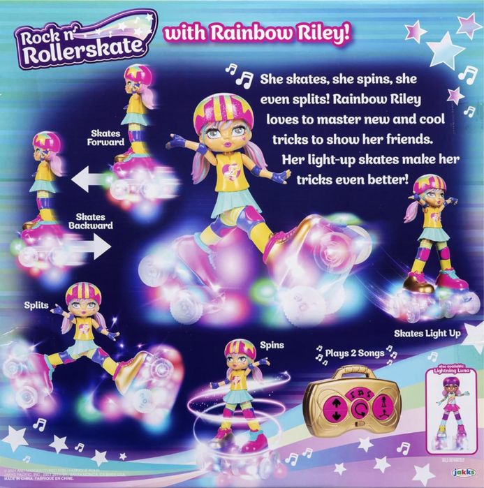 Rock N Rollerskate Doll - Papusa cu role