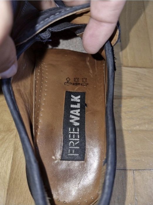 Mocasini / Pantofi Geox, piele întoarsă - 40 (Fit 41) - 26 cm