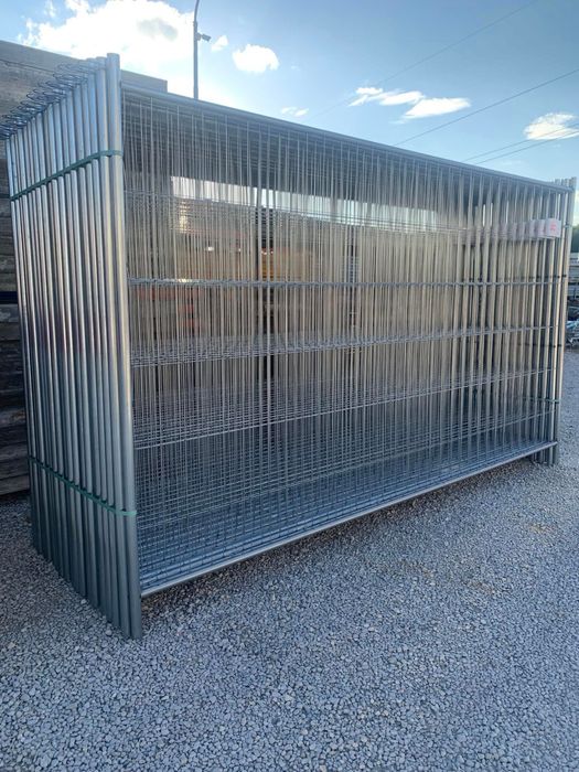 Gard mobil provizoriu pentru imprejmuire santier