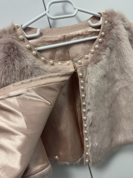 Bolero/Capă roz pal