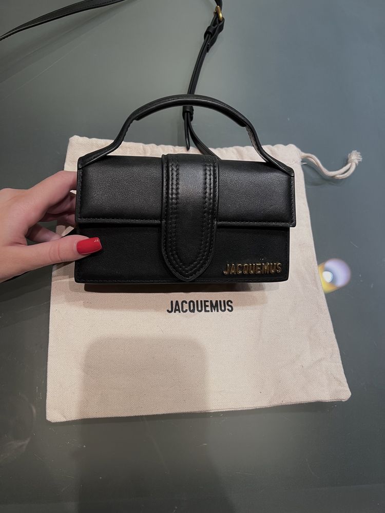 100% орегинална Jacquemus bambino чанта