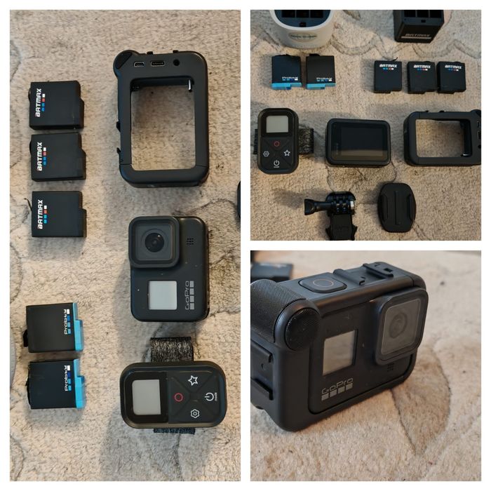 GoPro hero 8 black plus accesorii