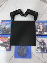 PlayStation 4 Slim 1TB в отличном состоянии