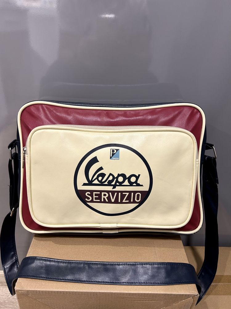 Vespa Servizio Оригинална кожена чанта