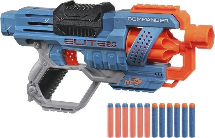 Бластер Hasbro Nerf Elite 2.0 Коммандор E9485