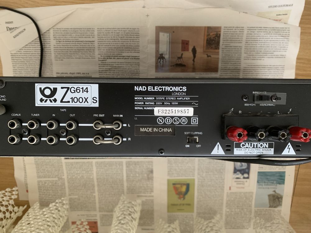 NAD Stereo Amplificator 3225PE Vintage