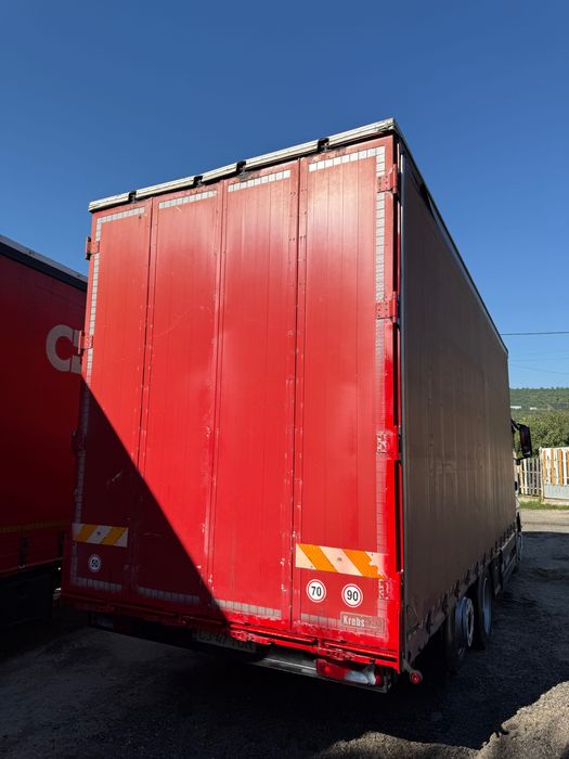 Man (camion tandem) tgx 24440,cu axa spate viratoare