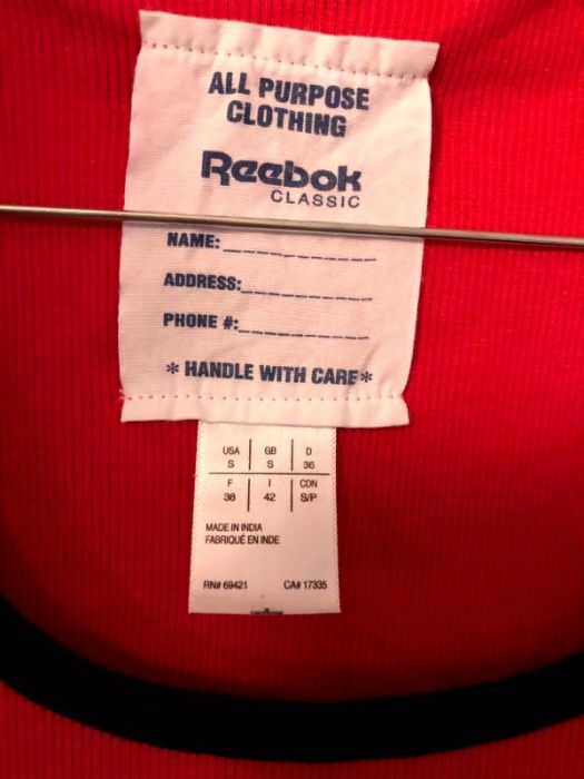 REEBOK детско юношенски потник Рейбок