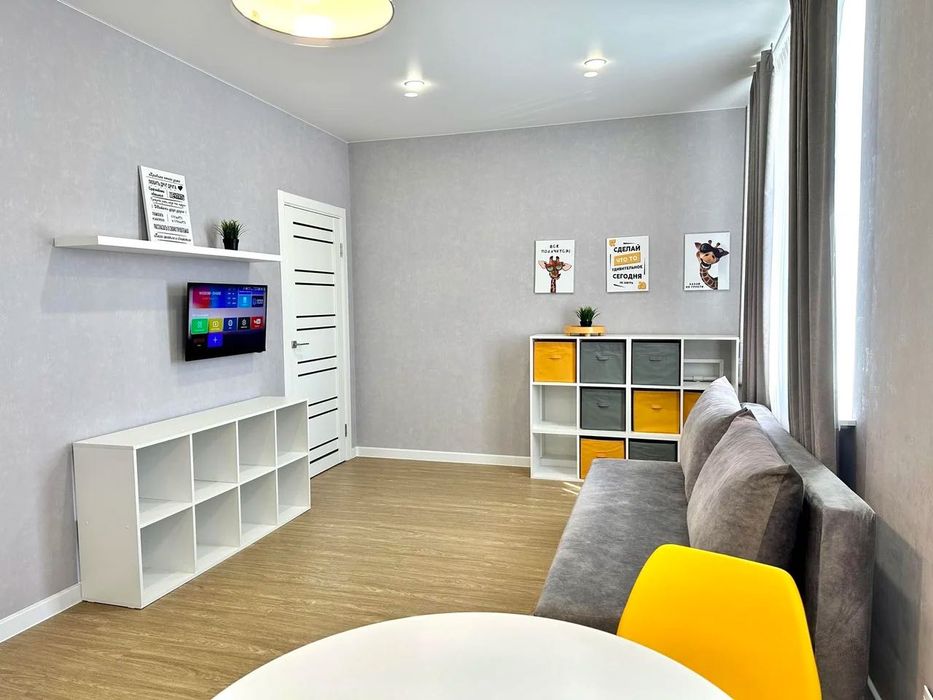 Квартира посуточно, 1ком однокомнатная, Левый берег, Ханшатыр